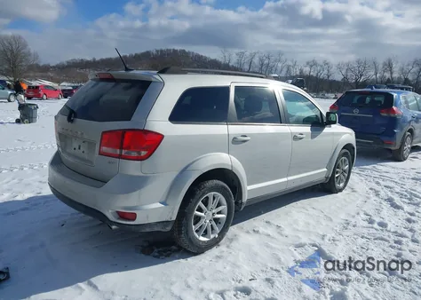 2014 Dodge Journey Sxt z USA, uszkodzony, nr VIN 3C4PDDBG0ET108648